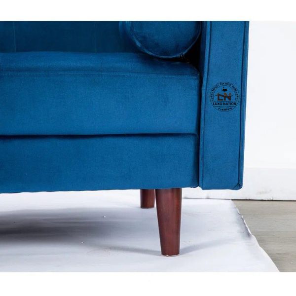 Premium Velvet L-Shaped Sectional Sofa for Elegant Living